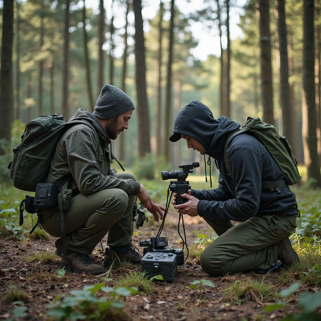 Wildlife monitoring in protected area